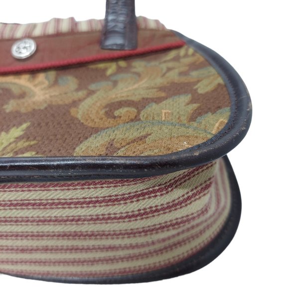 Brighton Fabric Floral / Leaf Pattern Purse - Picture 15 of 16